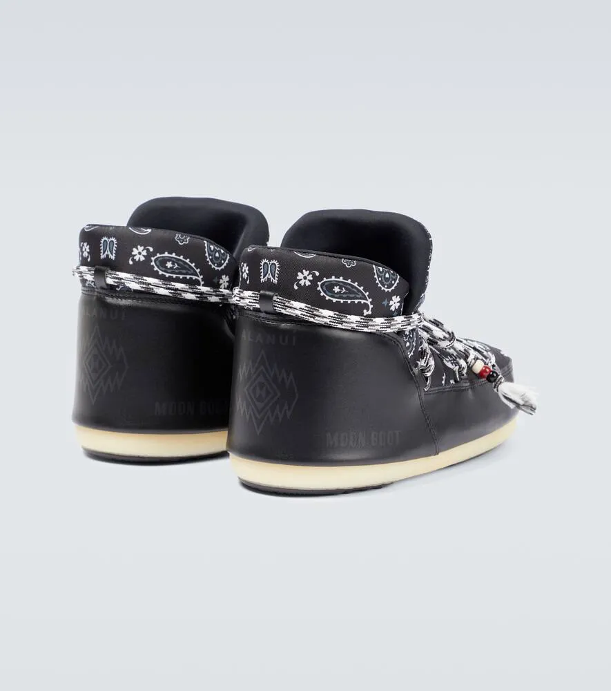 Alanui x Moon Boot Full Moon Bandana boots