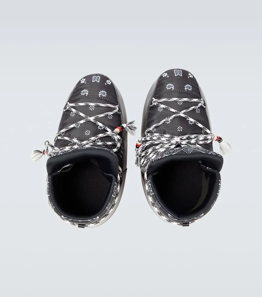 Alanui x Moon Boot Full Moon Bandana boots