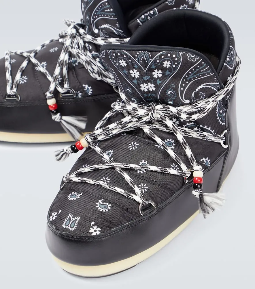 Alanui x Moon Boot Full Moon Bandana boots