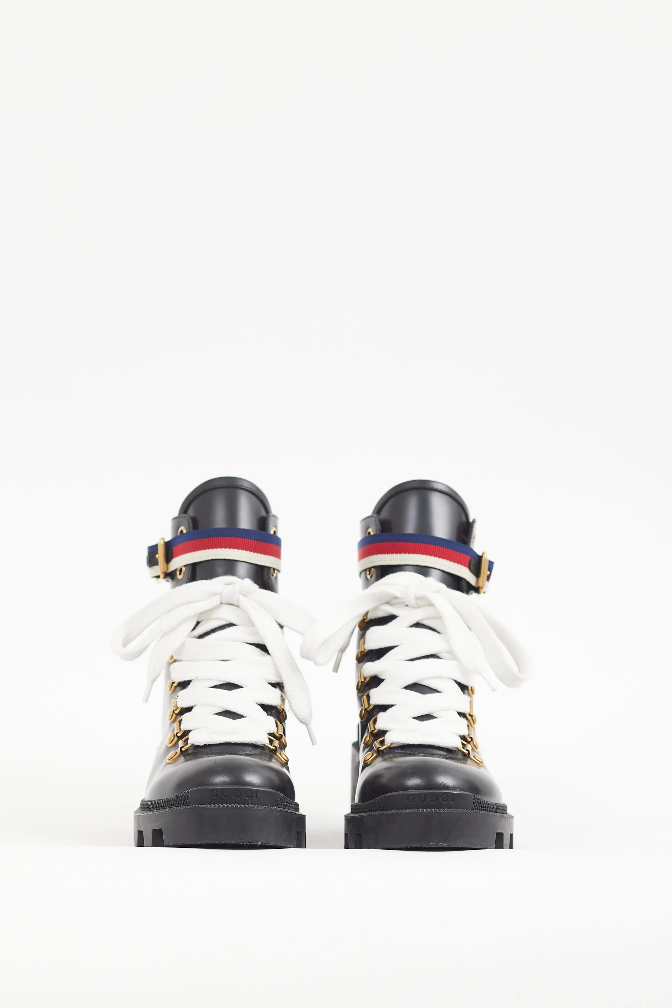 Black & Multicolour Leather Sylvie Ankle Boot