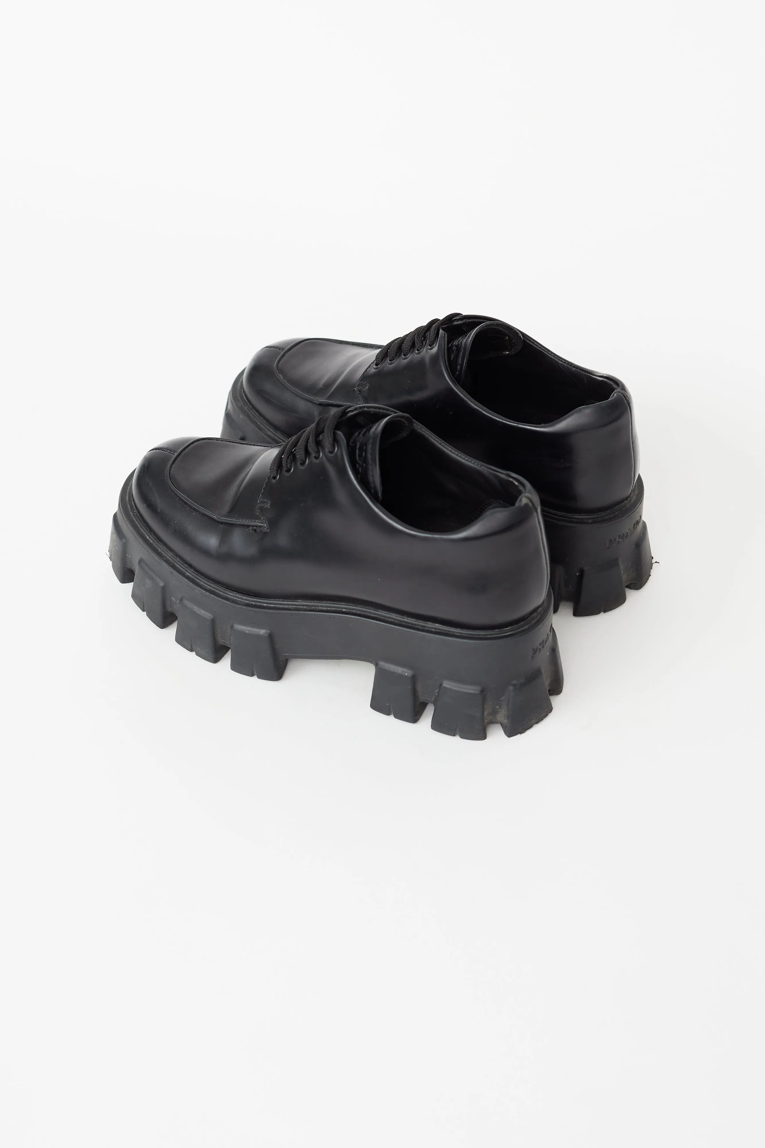 Black Monolith Chunky Platform Loafer