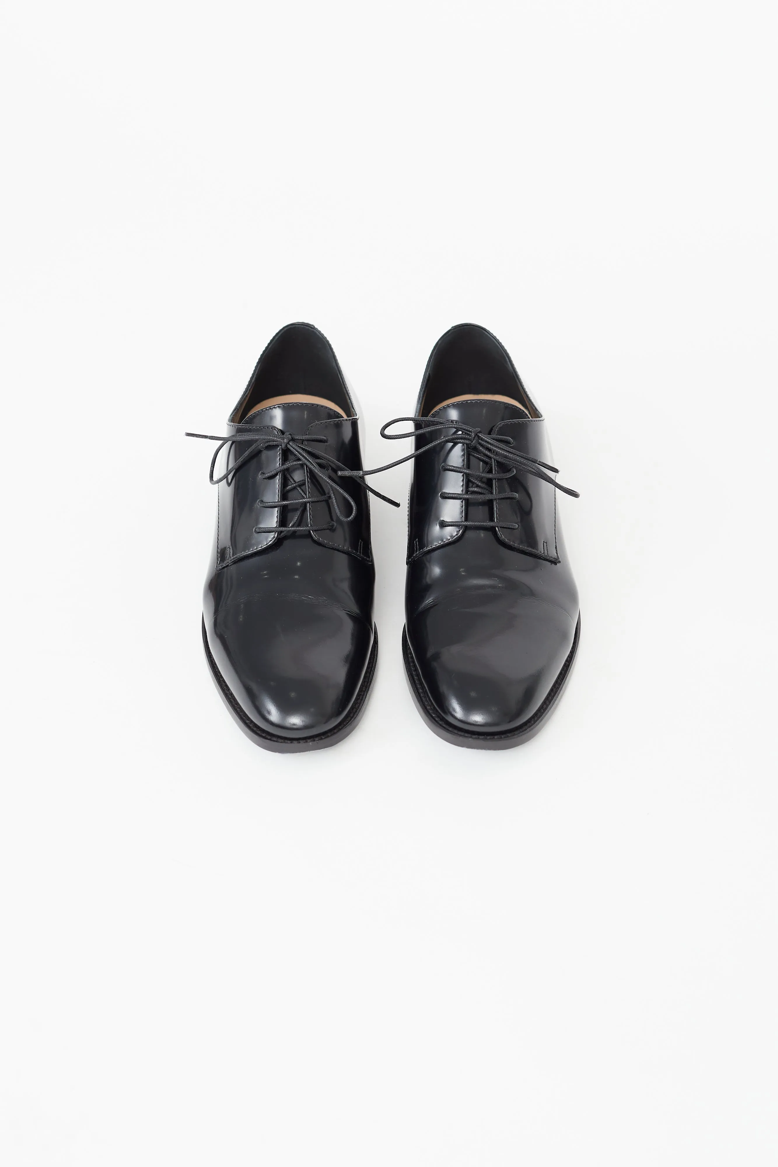 Black Patent Uniform Oxford