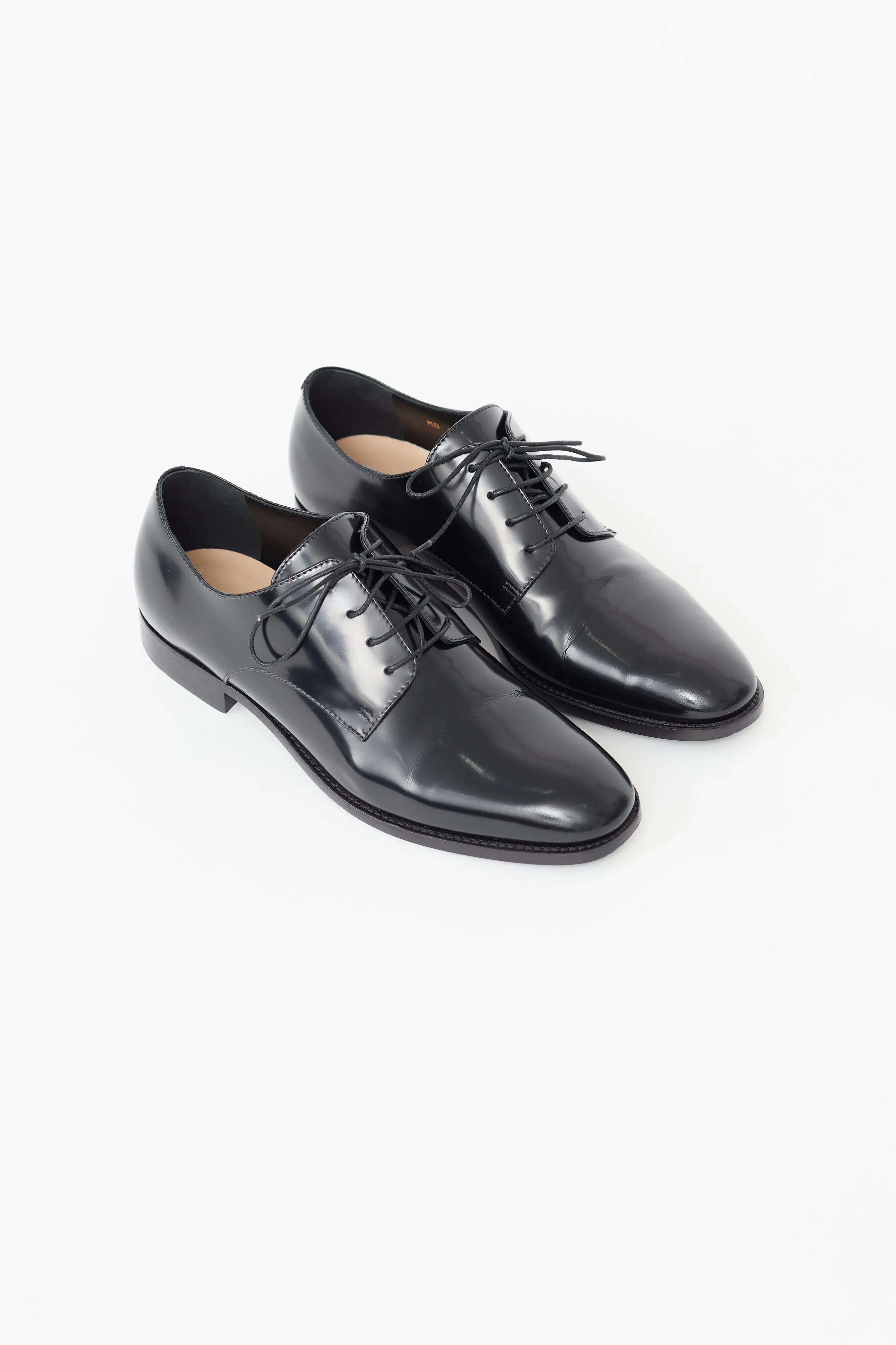 Black Patent Uniform Oxford