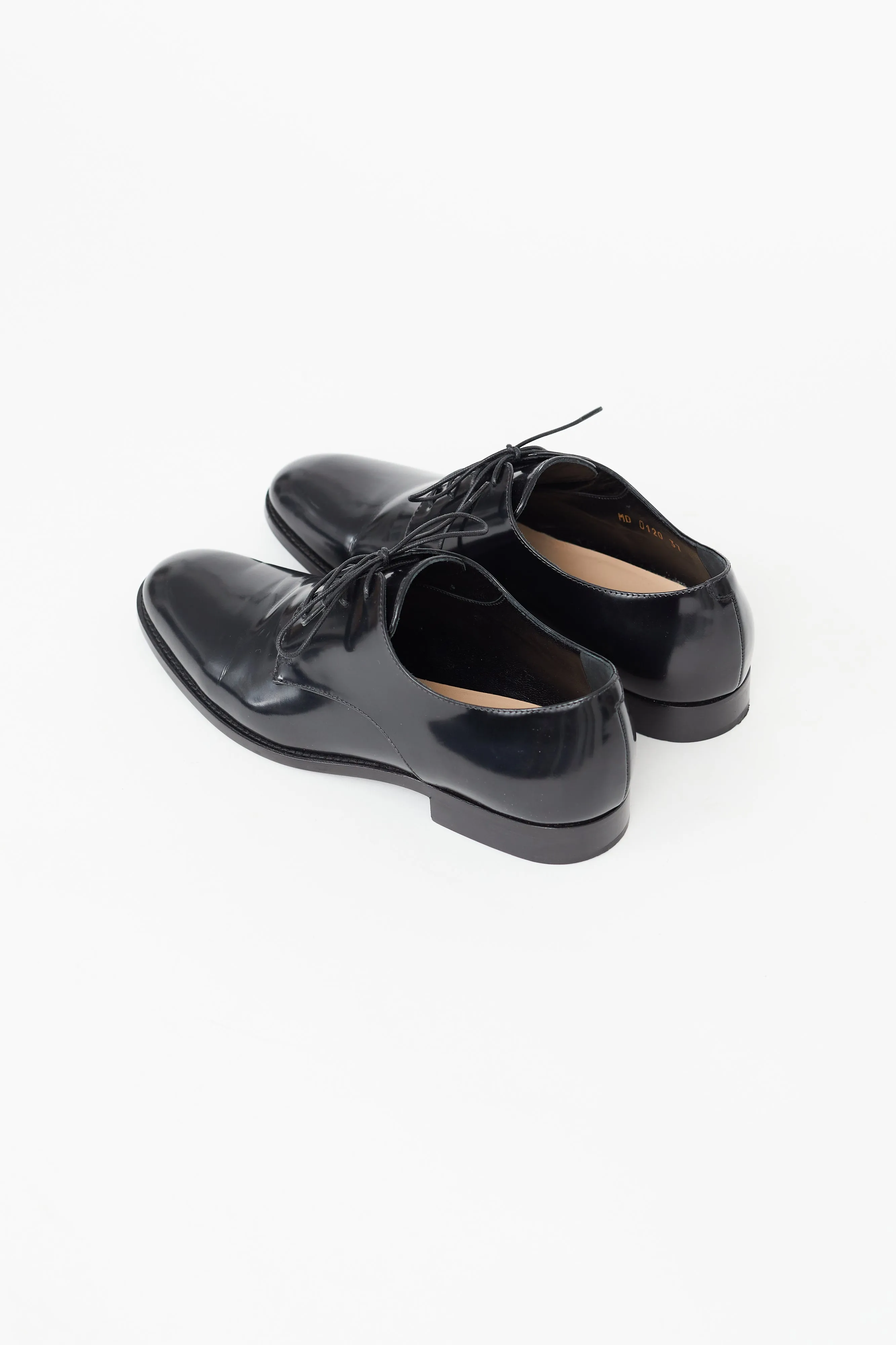 Black Patent Uniform Oxford