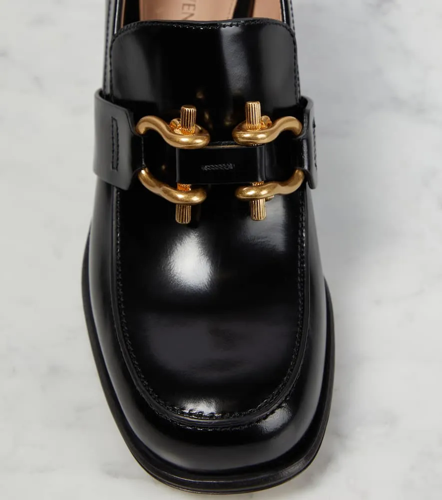 Bottega Veneta Monsieur 70 leather loafer pumps