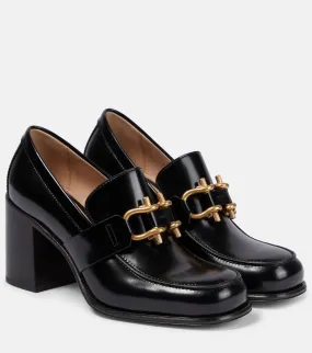 Bottega Veneta Monsieur 70 leather loafer pumps