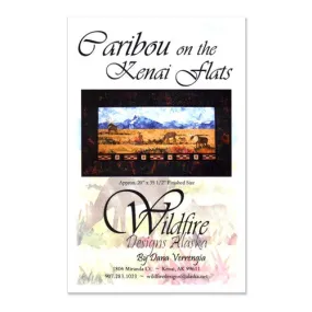 Caribou on the Kenai Flats by Wildfire Designs Alaska