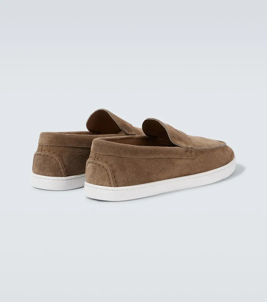 Christian Louboutin Varsiboat leather slip-on shoes