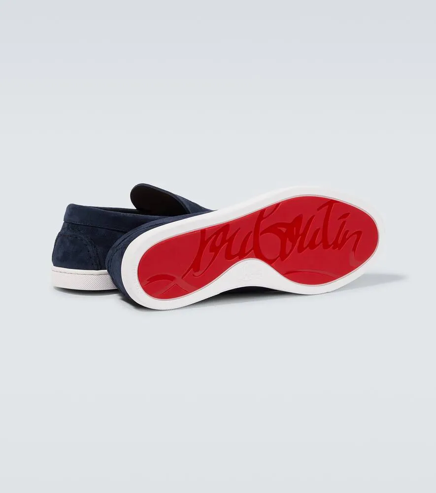 Christian Louboutin Varsiboat suede loafers