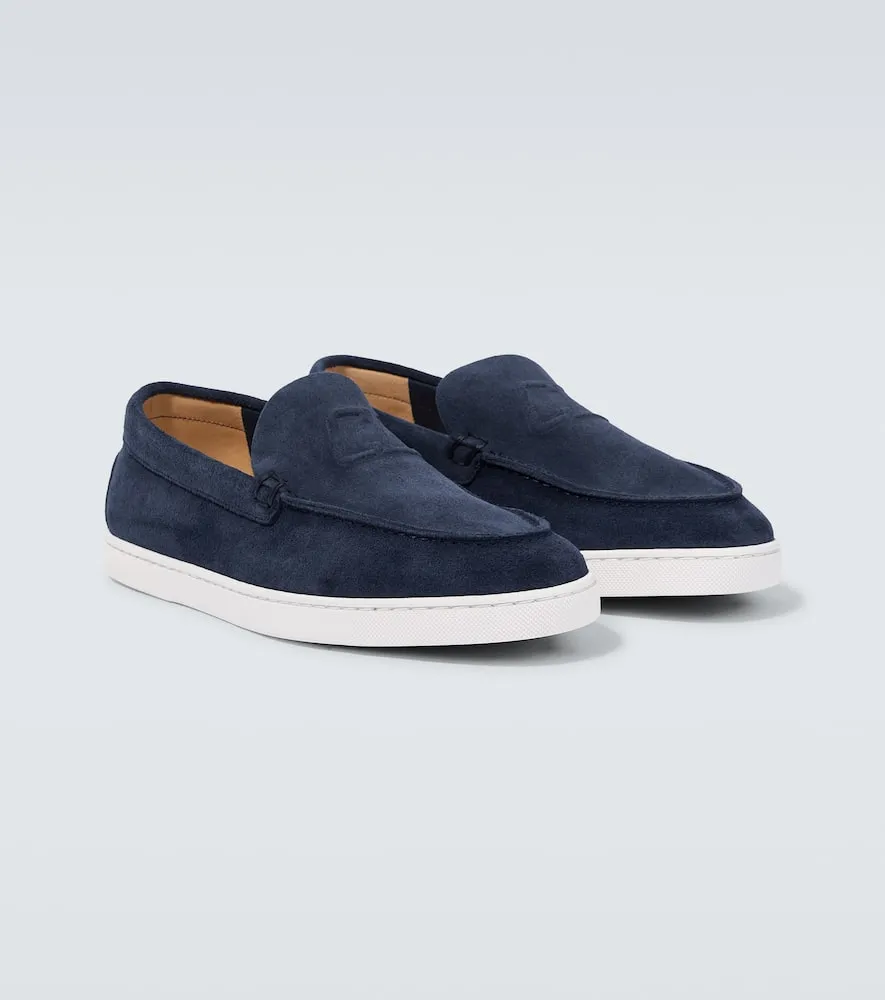Christian Louboutin Varsiboat suede loafers