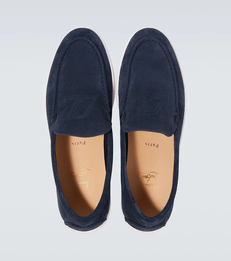 Christian Louboutin Varsiboat suede loafers