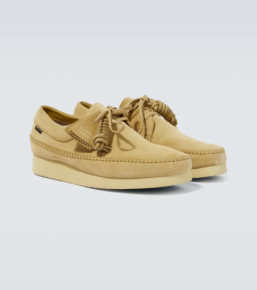 Clarks Originals Weaver GTX suede loafers