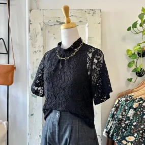 Dagg & Stacey // Claire Top Black