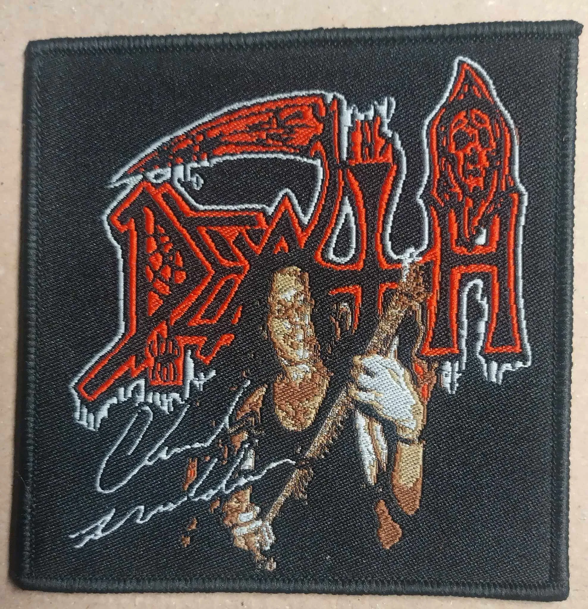 Death Chuck WOVEN PATCH