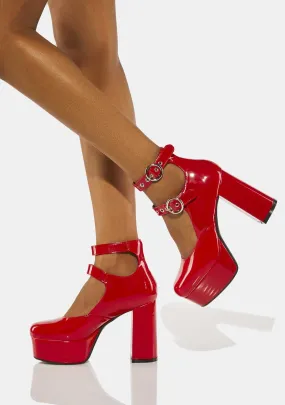 Girl From Mars Block Heels