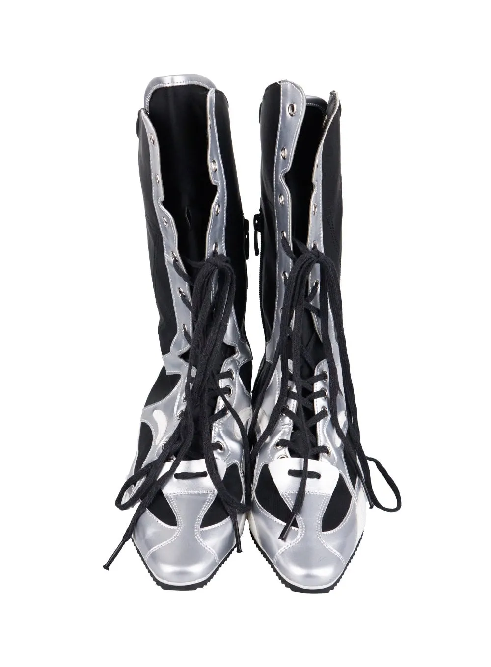 Lace-Up Long Boots IO430