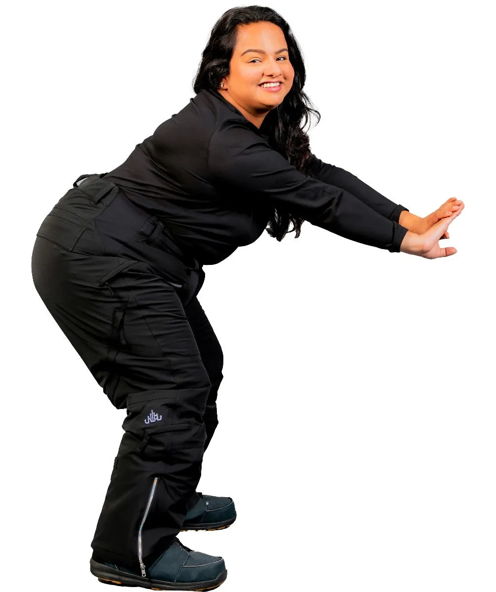Nobody's Princess Zali Pants Black Short, Regular & Tall Length Sizes 16-24