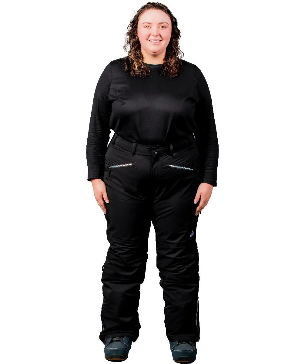 Nobody's Princess Zali Pants Black Short, Regular & Tall Length Sizes 16-24