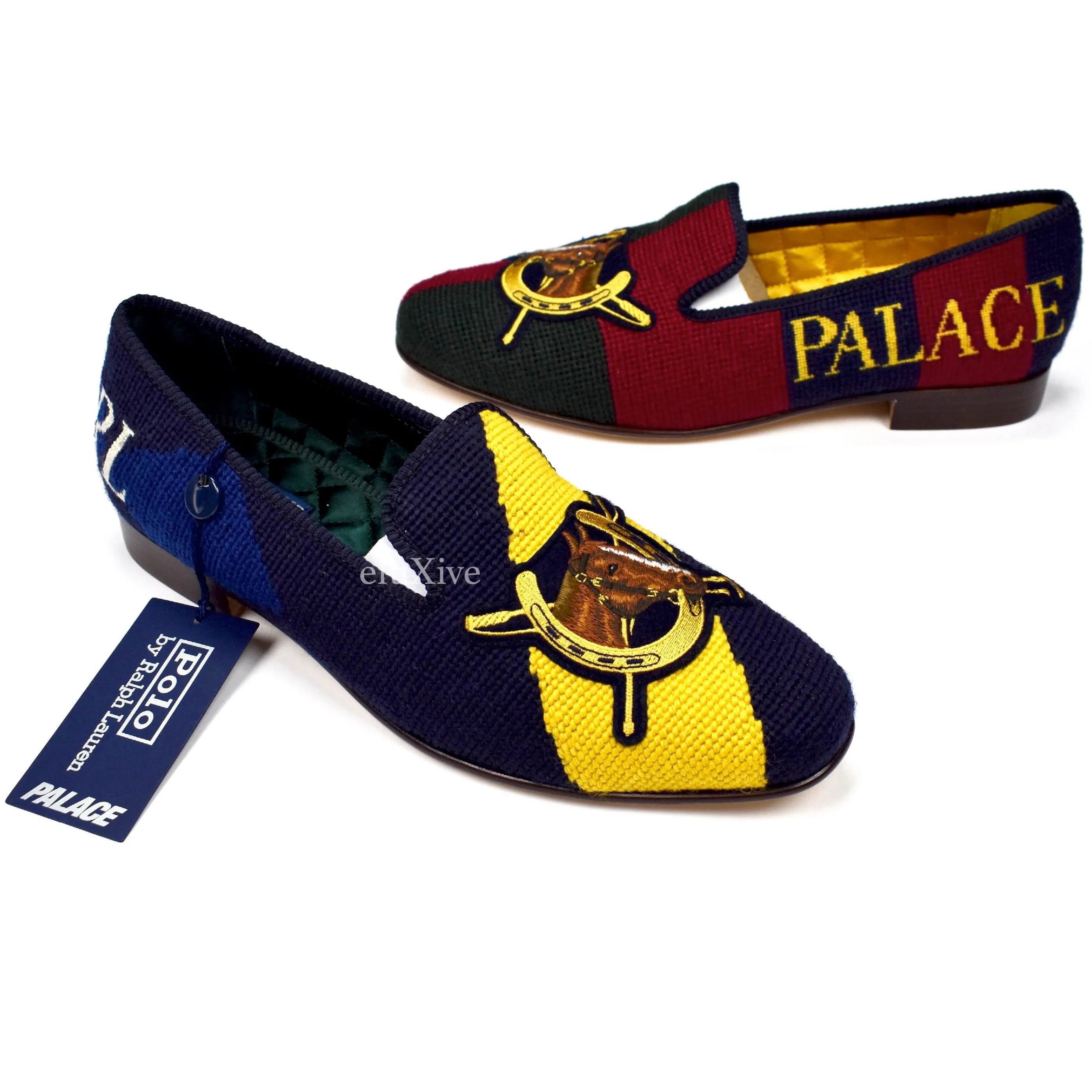 Palace x Ralph Lauren - Multicolor Horse Slippers