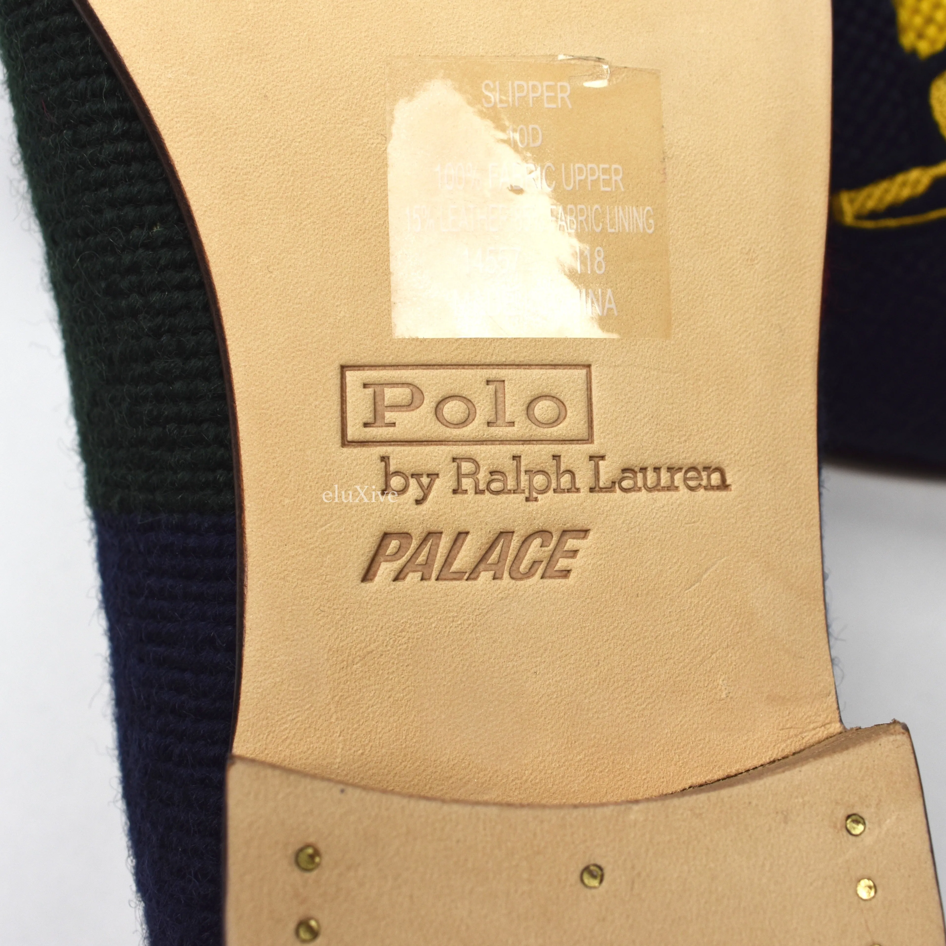 Palace x Ralph Lauren - Multicolor Horse Slippers