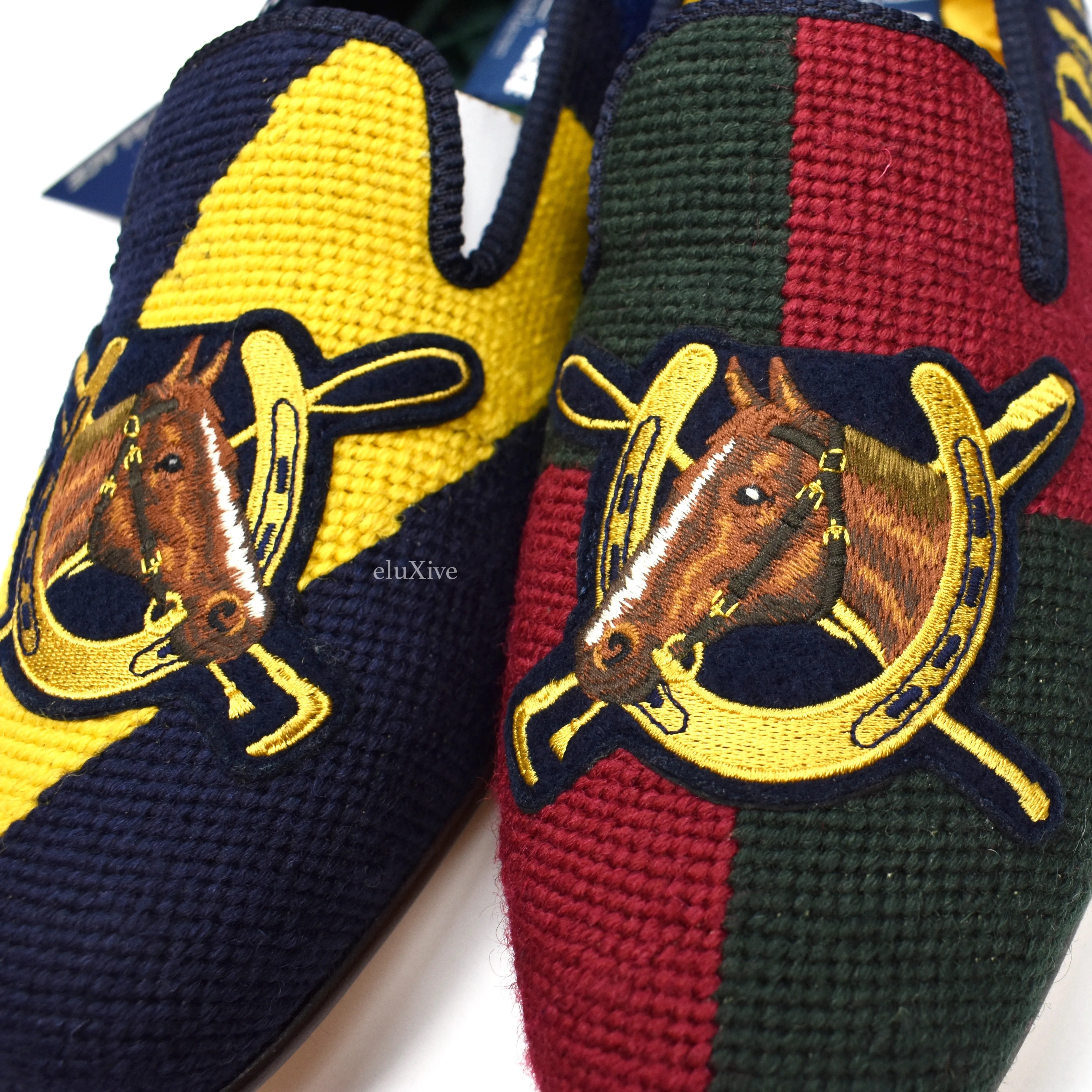 Palace x Ralph Lauren - Multicolor Horse Slippers