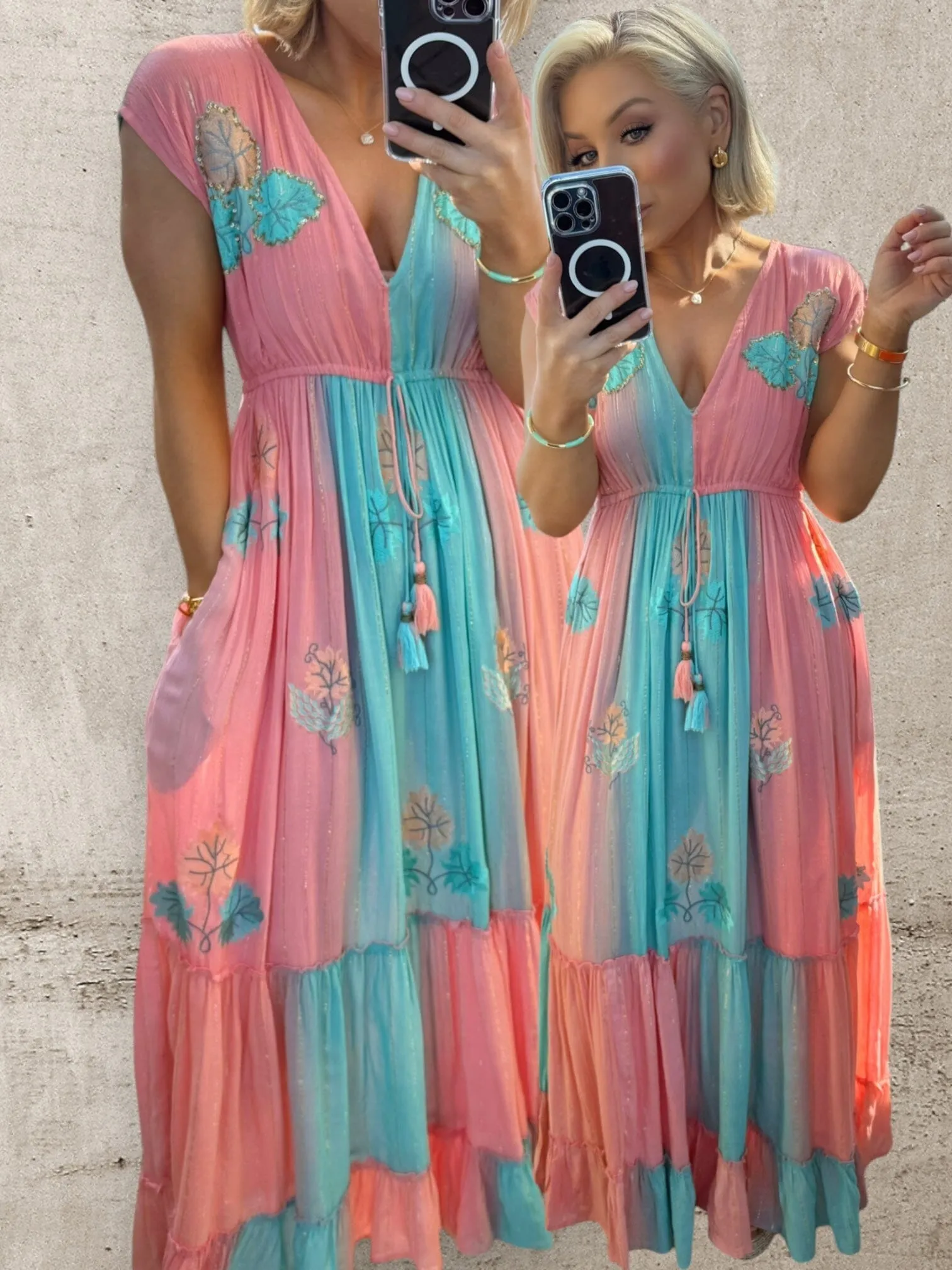 PALOMA MAXI - OCEAN BLOOM