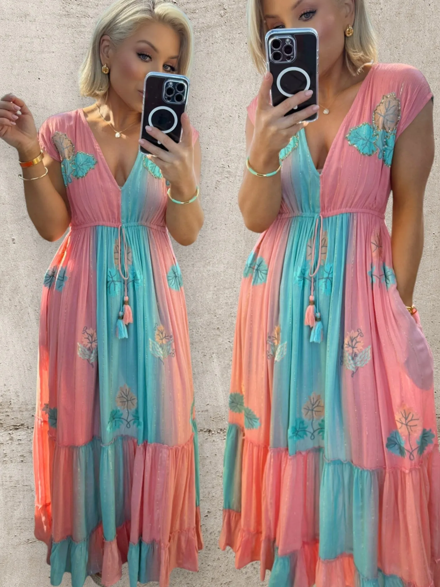 PALOMA MAXI - OCEAN BLOOM