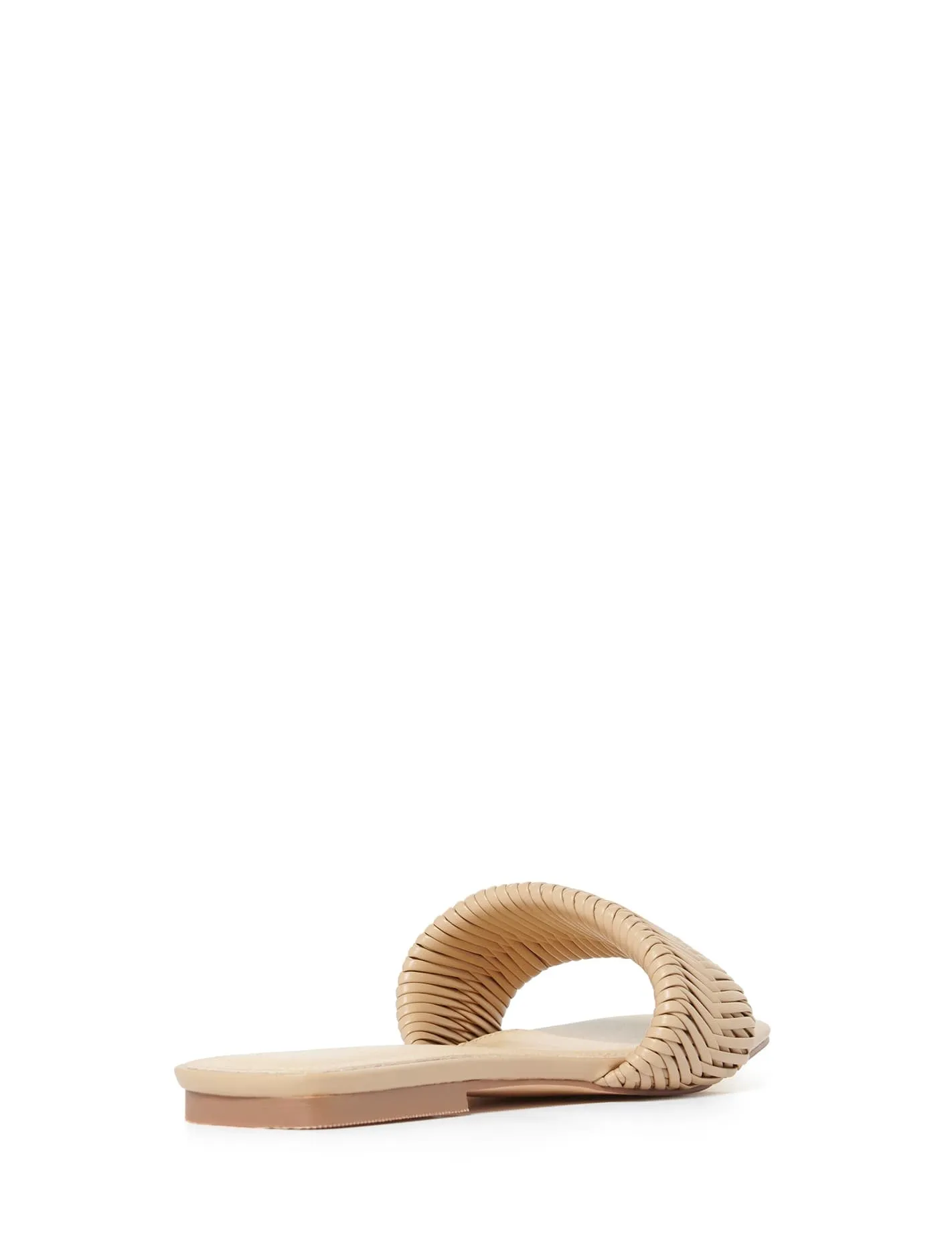 Sally Woven Slide Flat