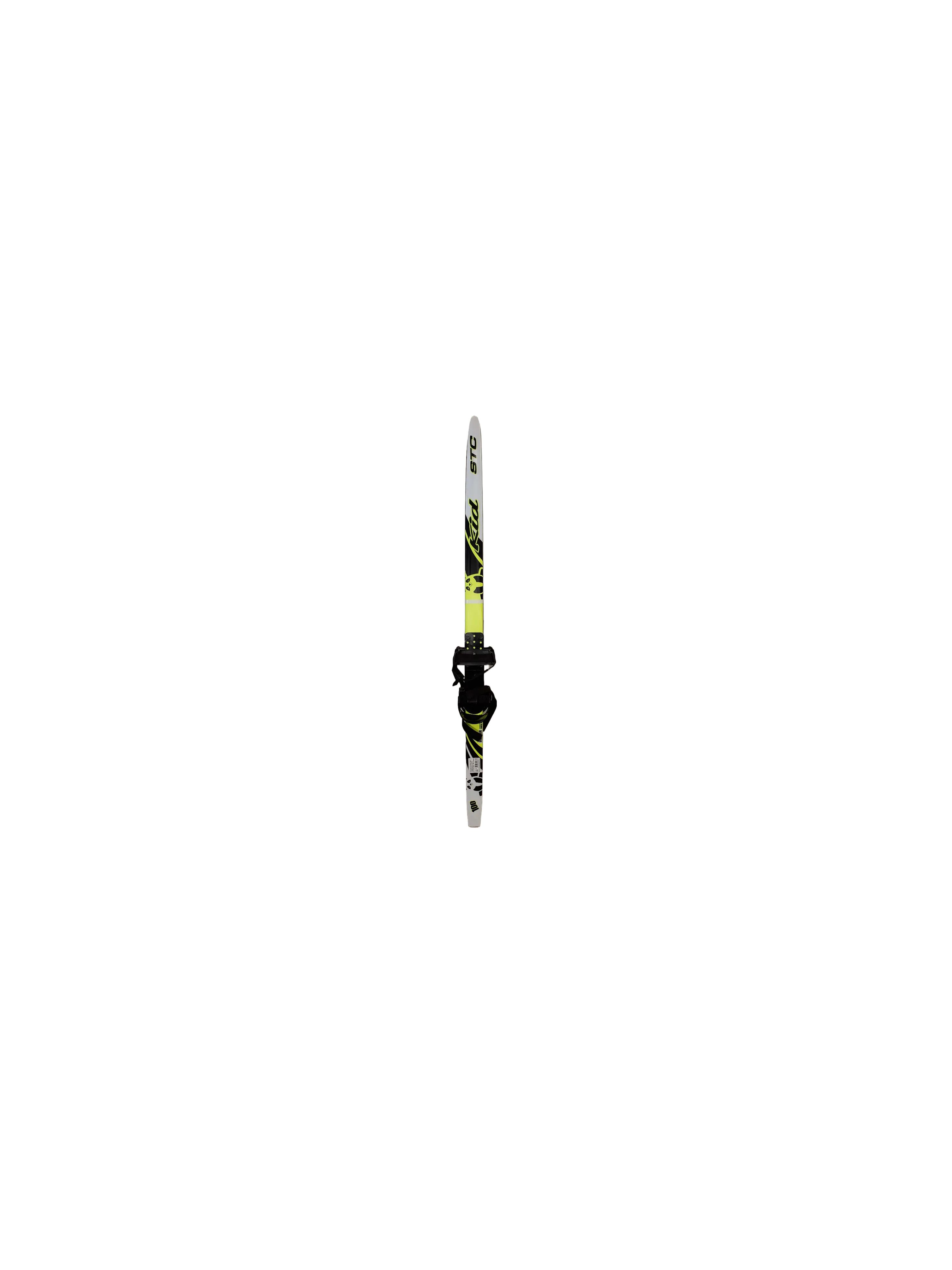 STC Lemon Fishscale Ski Set for Kids with Bindings